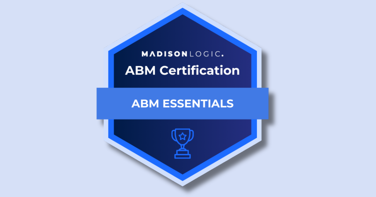 Madison Logic Launches ABM Certification Program