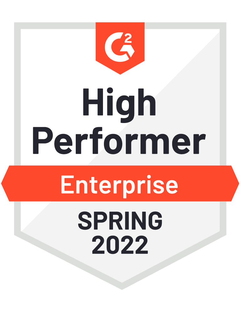 G2 Enterprise High Performer Marketing Account Intelligence