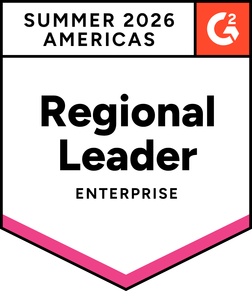 G2 Regional Leader (Americas), Enterprise, Account-Based Analytics, Summer 2026