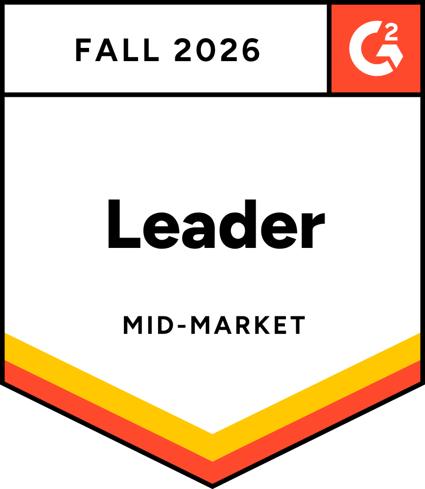 G2 Leader, Mid-Market, Buyer Intent Providers, Fall 2026